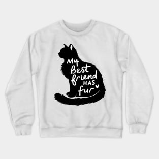 A Purrfect Bond: National Pet Day Crewneck Sweatshirt